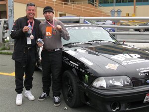 Darryl and JD Turner at Targa 2010